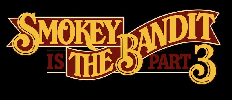 The original title key art for Smokey IS The Bandit Part 3.