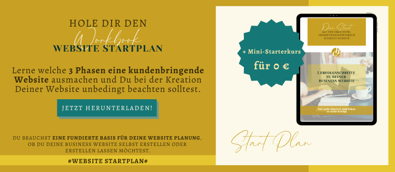 Website Startplan