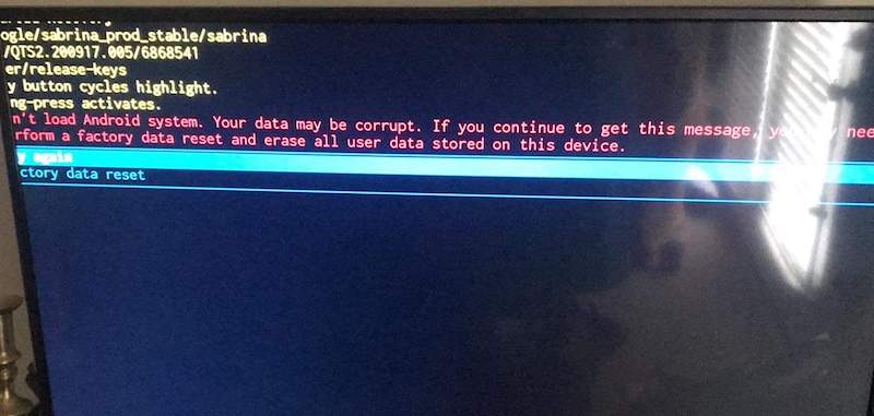 Cant-load-Android-system-Your-data-may-be-corrupt-Chromecast-with-Google-TV