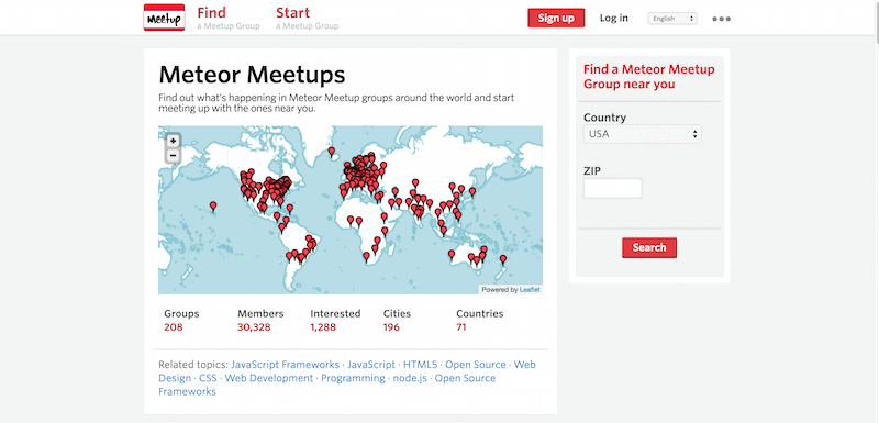Meteor Meetups Meetup