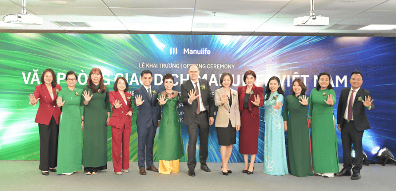 khai truogn văn phòng Manilife tại dự án Lancaster Luminiare đường láng