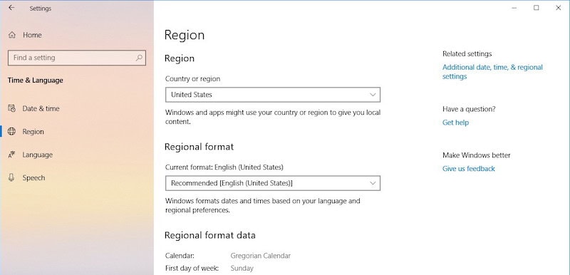 change-system-region-settings-windows-10