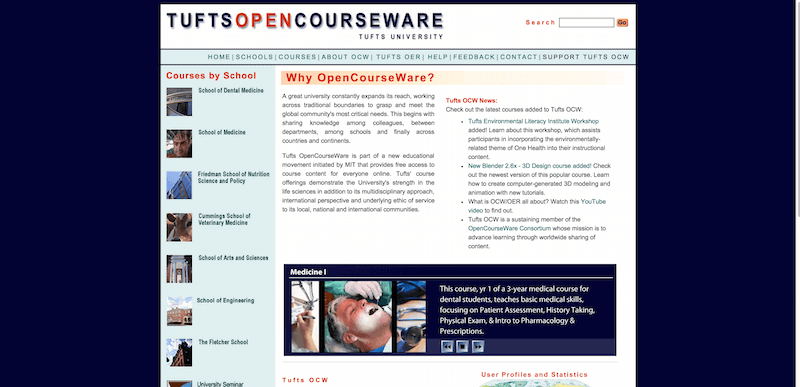Index   Tufts OpenCourseWare