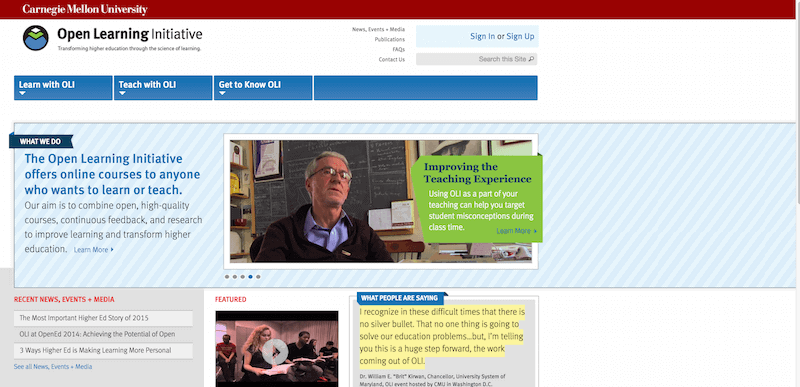 Open Learning Initiative   Open Learning Initiative