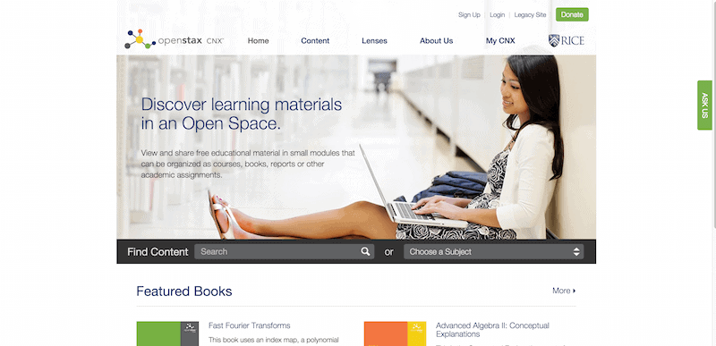 Sharing Knowledge and Building Communities   OpenStax CNX