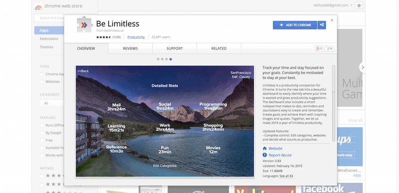 Be Limitless   Chrome Web Store