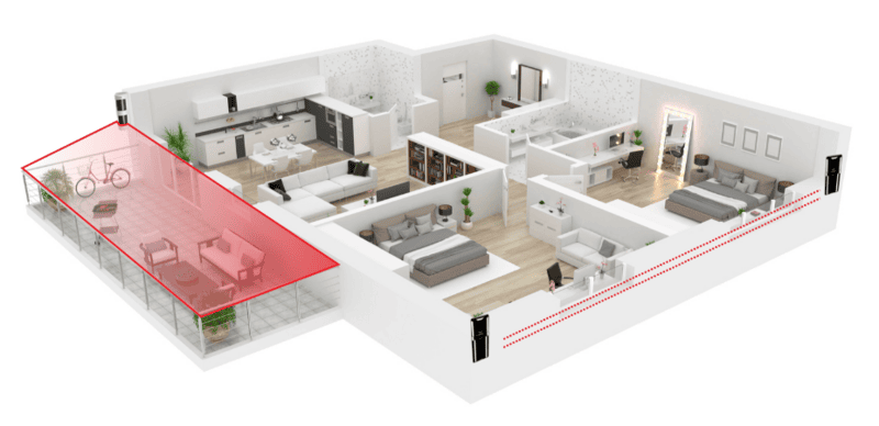 Espacios exteriores y perímetro