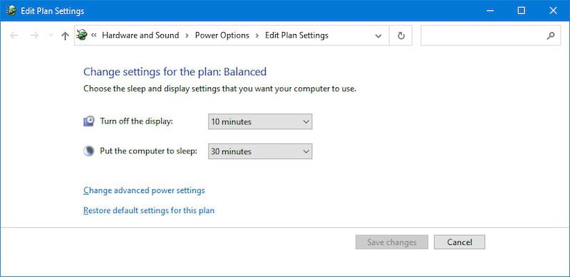 Restore-Default-Power-Setting-Via-Change-Plan-Settings