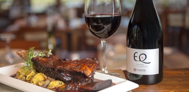 Enjoy a superb wine pairing lunch at the Matetic winery