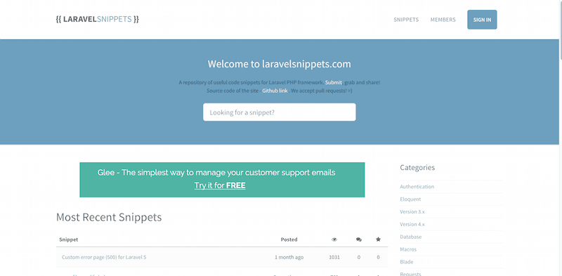 LaravelSnippets.com