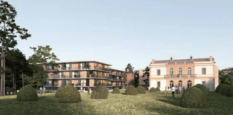 résidence étudiante Amphithéâtre Toulouse suivi de chantier