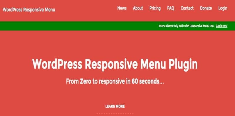 hidden menus