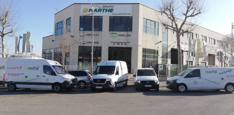 Grupo Marthe | Autotaller y alquiler de coches, furgonetas y camiones en el Maresme | Alquila tu vehículo industrial con nosotros. Garantía de calidad