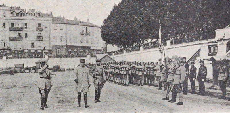 Le maréchal Pétain à Nice