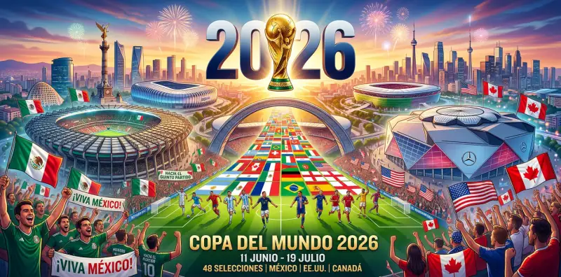 Información sobre sedes, fechas y la Selección Mexicana para el Mundial 2026.