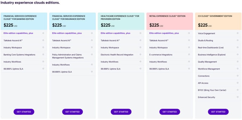 talkdesk pricing 1