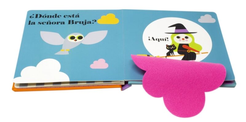 Dónde está la señora Bruja cuento halloween bebe