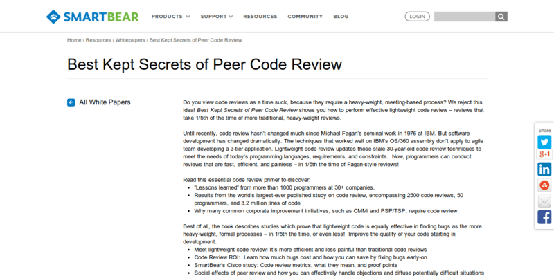 Best Kept Secrets of Peer Code Review