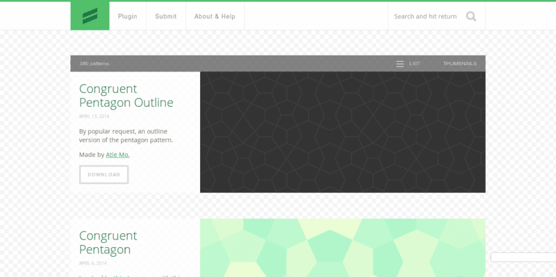 Subtle Patterns