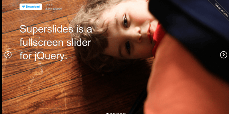 Superslides A fullscreen slider for jQuery