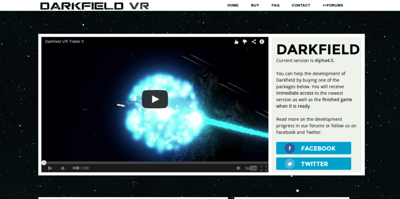 Darkfield VR   Space Dogfighting for Oculus Rift
