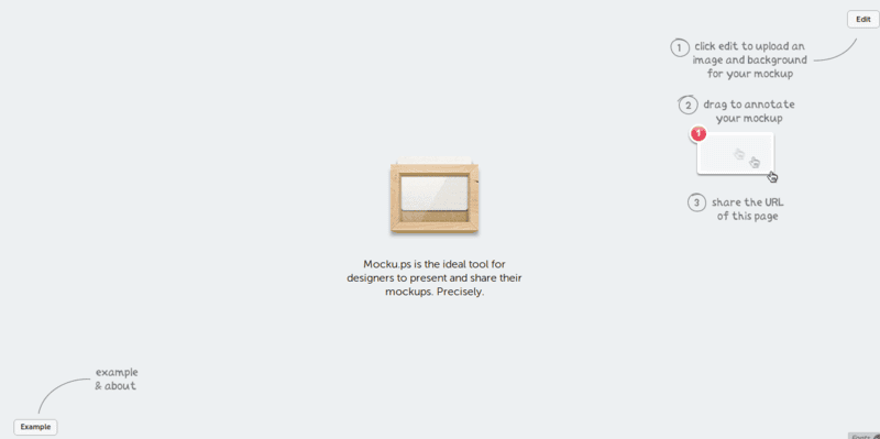 Mocku.ps – Mock­up presentation and sharing made simple.