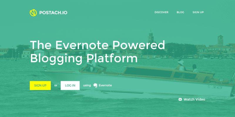 Postach.io   The Evernote Blogging Platform