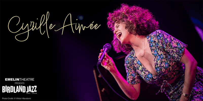 Cyrille Aimée at the Emelin Theatre, Mamaroneck, Westchester, NY, November 14, 2026