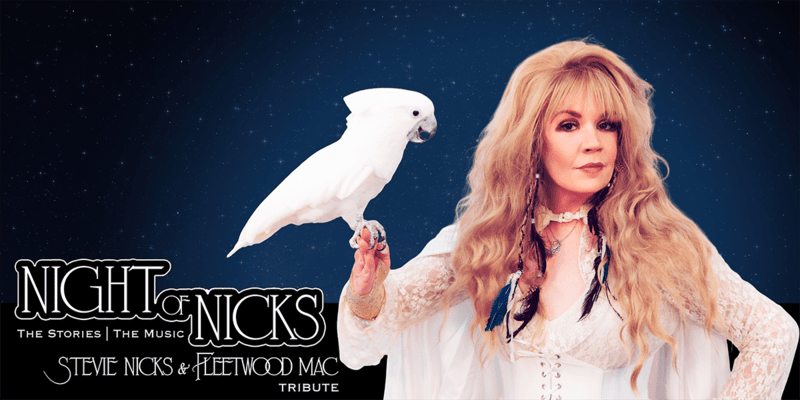 Night of Nicks: The Music of Stevie Nicks & Fleetwood Mac at the Emelin Theatre, Mamaroneck, Westchester, NY, February 26, 2027