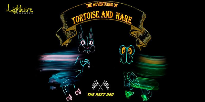 Lightwire Theater presents The Adventures of Tortoise and Hare: The Next Gen at the Emelin Theatre, Mamaroneck, Westchester, NY, November 1, 2026