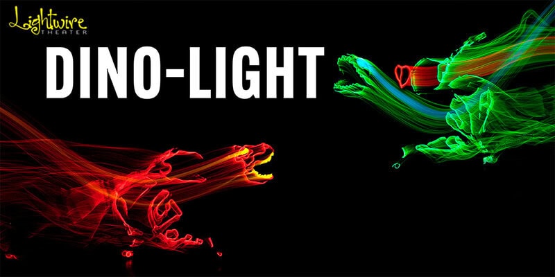 Lightwire Theater presents Dino-Light at the Emelin Theatre, Mamaroneck, Westchester, NY, March 20, 2027