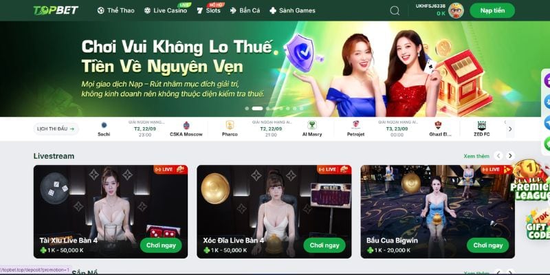Đôi nét về thương hiệu TOPBET