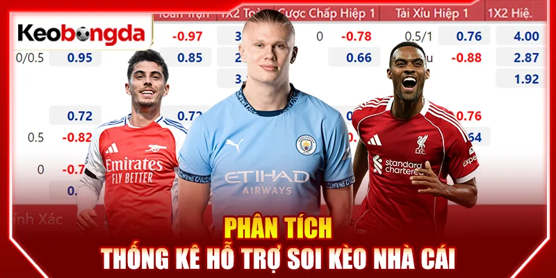 Phân tích thống kê hỗ trợ soi kèo nhà cái
