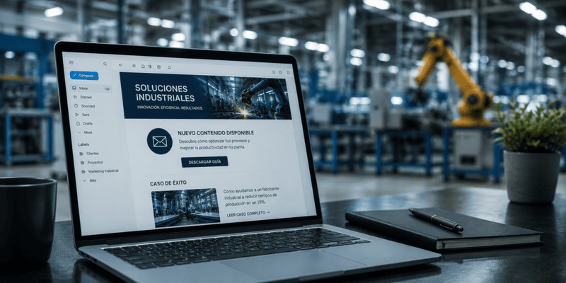 Email marketing para empresas industriales