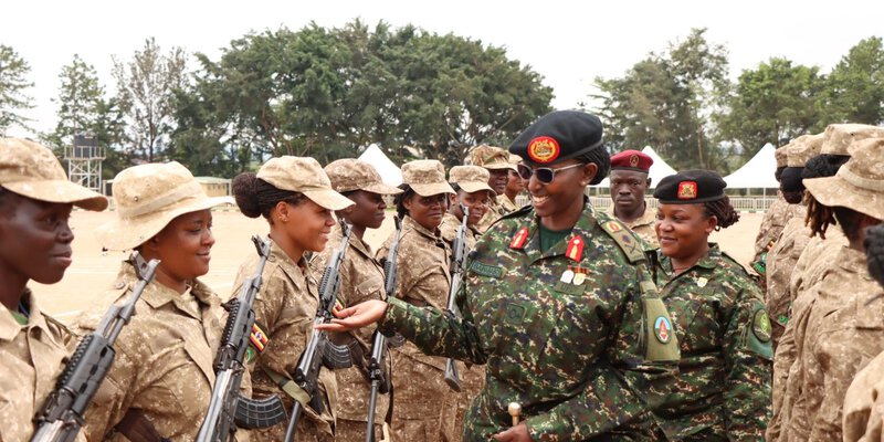 Brig Gen Charity Bainababo Promises A Spectacular Parade Display Ahead Of International Women’s Day Brig-Gen-Charity-Bainababo-Director-Women-Affairs-UPDF-interacts-with-UWA-parade-participants-during-rehearsals-at-Kololo-Ceremonial-Grounds-on-Tuesday.JPG-1600×800 (1)