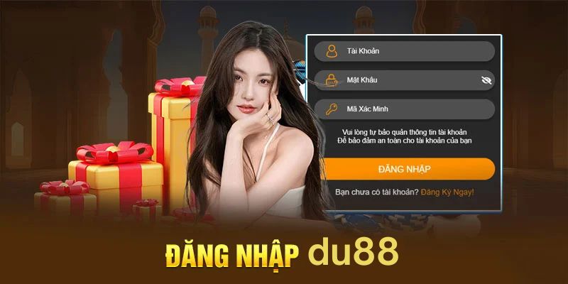 Đăng nhập du88 để trải nghiệm game