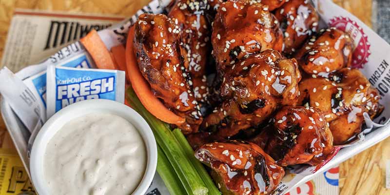 Citrus Teriyaki Chickens Wings