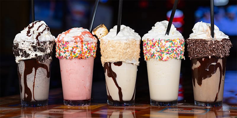 Milkshakes at Cold Beers & Cheeseburgers