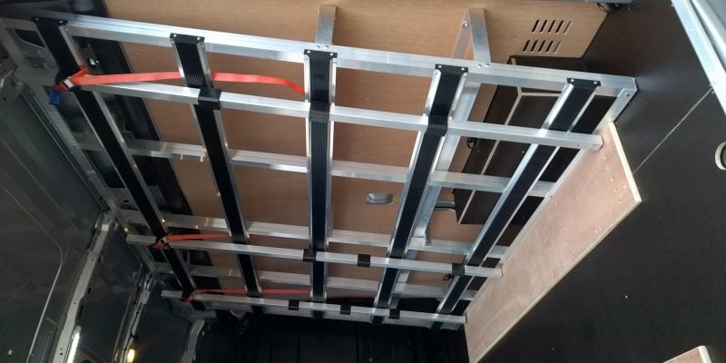 Glass carrying rack