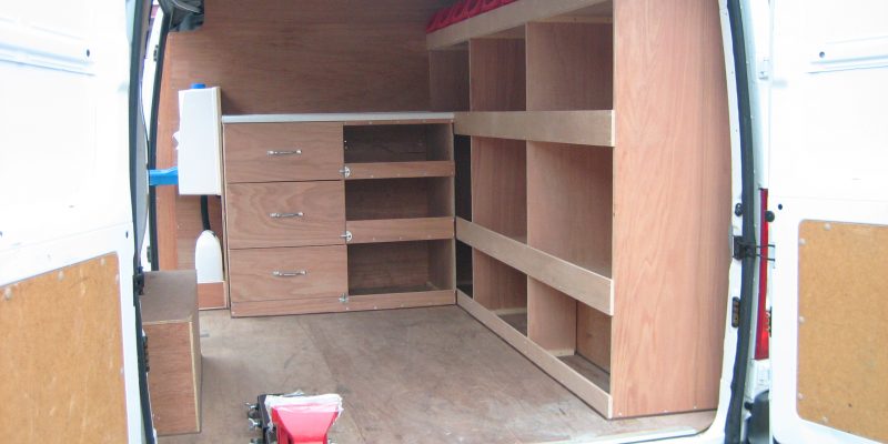 Plywood Shelving