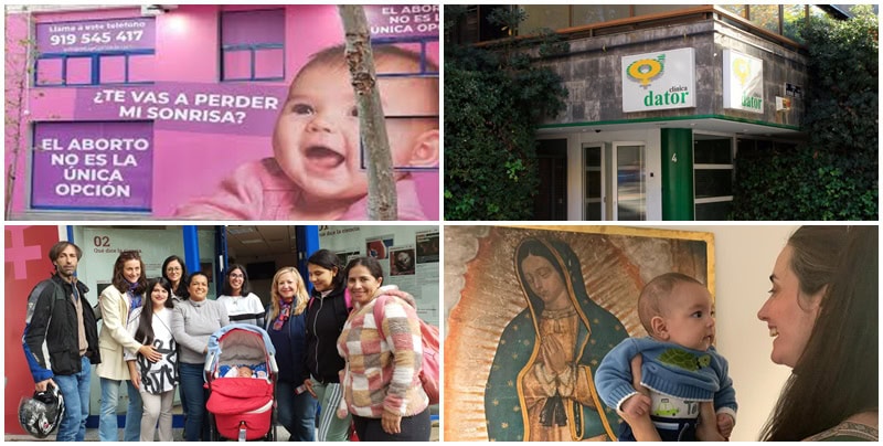 acto por los bebés abortados