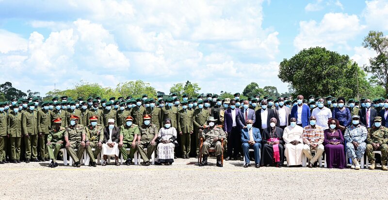 203 Professional Graduate Cadets Passed-Out By Gen. Museveni GZ8OUNBX0AAYvgV