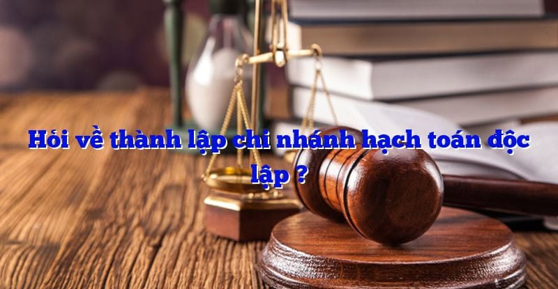 Định nghĩa chi nhánh hạch toán độc lập Định nghĩa chi nhánh hạch toán độc lập