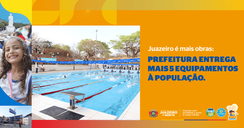Juazeiro é mais obras: Prefeitura entrega mais 5 equipamentos à população 2 1080x566 Banner MAIS OBRAS PMJ