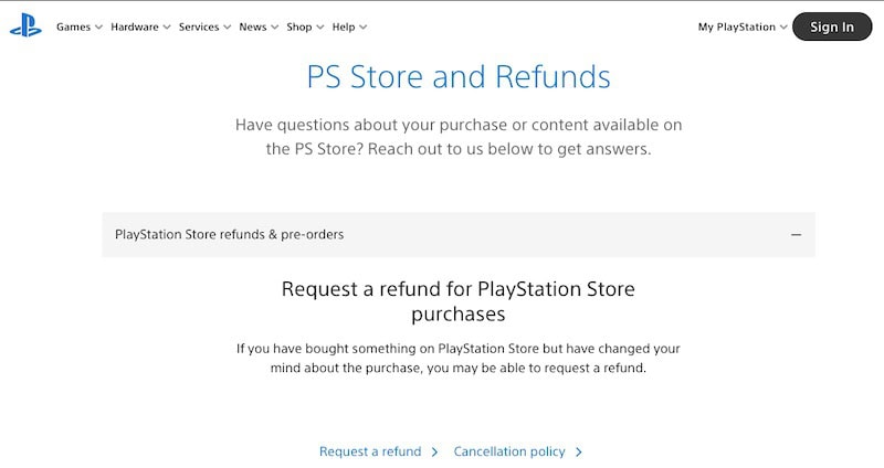How-to-Request-a-Refund-for-Cyberpunk-2077-using-PlayStation-4