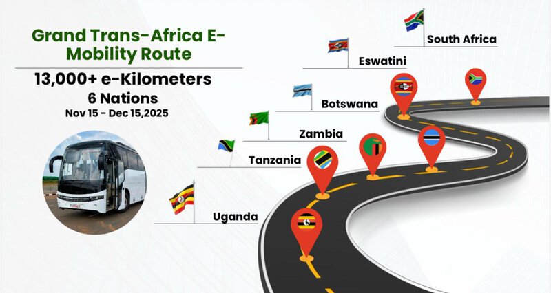 Prime Minister Nabbanja To Flag off Kayoola Electric Coach 13,000 KM Road Expedition To Cape Town South Africa IMG-20251114-WA0771