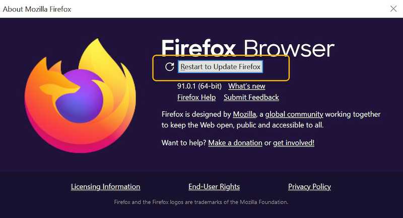 Update-Firefox-Browser