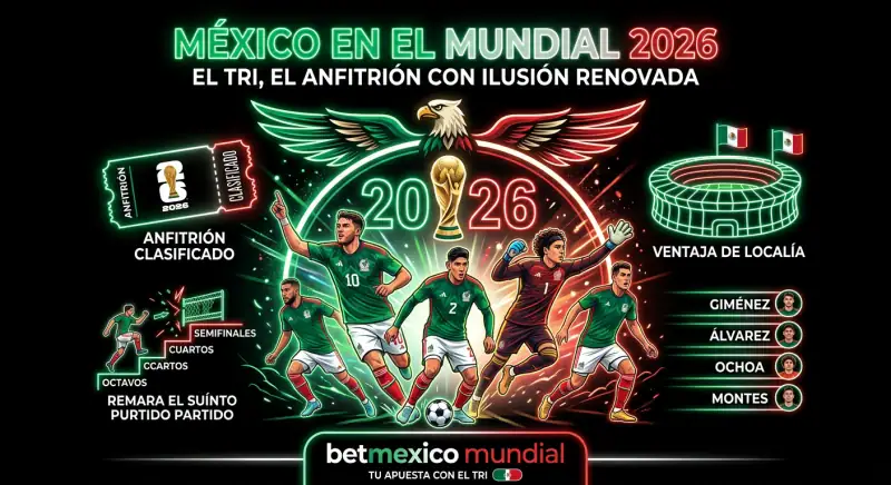 Selección Mexicana jugadores clave Mundial 2026
