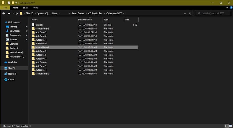 Delete-Files-in-the-Cyberpunk-2077-Folder