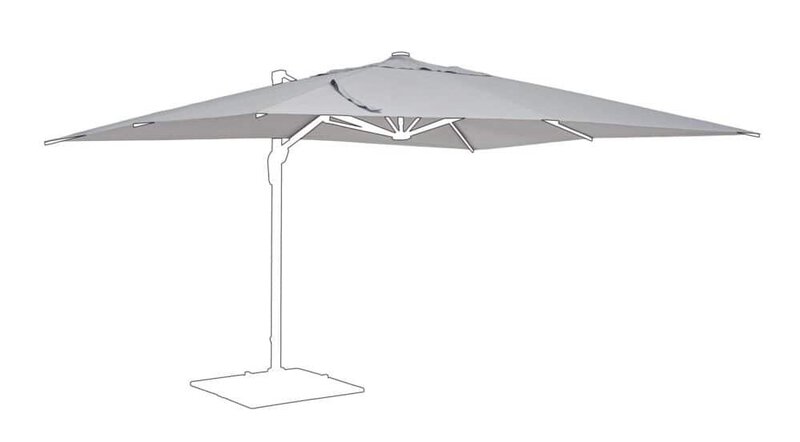 Ombrellone da giardino retrattile e resistente, ideale per esterni, protezione solare, design moderno.